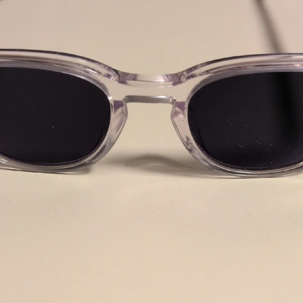 Zenni Clear Frame‎ Sunglasses with Dark Lenses